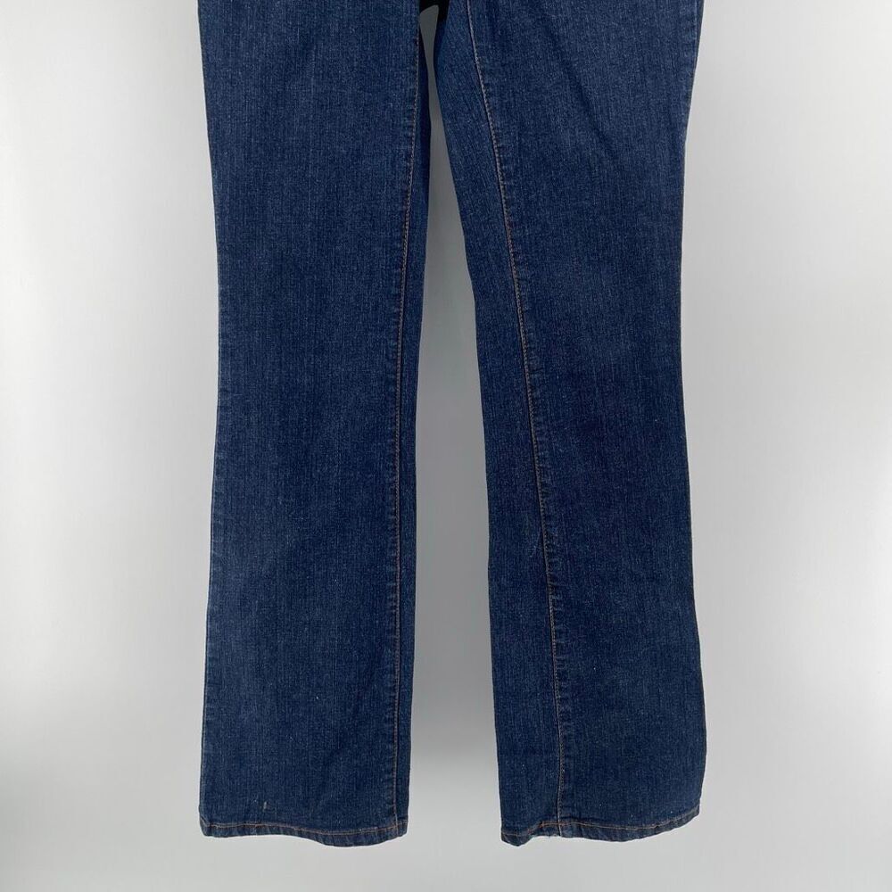Y2K Rocawear Low Rise Bootcut Jeans Size 5 Dark Wash Stretch Denim Womens - Picture 8 of 15